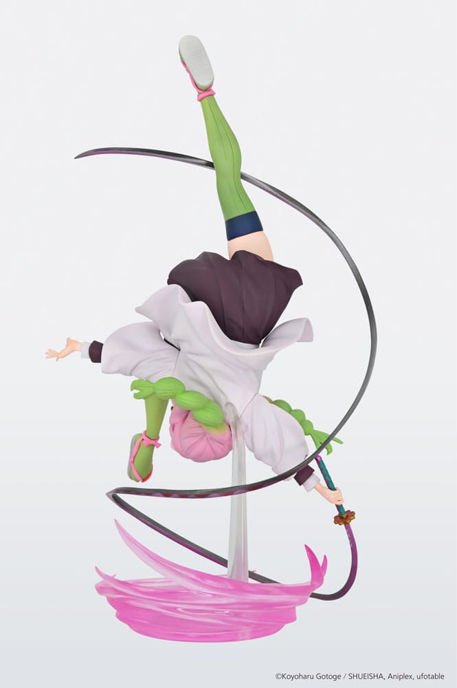 Demon Slayer: Kimetsu No Yaiba Aerial PVC Statue Mitsuri Kanroji 23 cm Prizefiguren Yokina