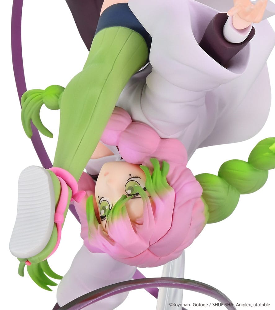 Demon Slayer: Kimetsu No Yaiba Aerial PVC Statue Mitsuri Kanroji 23 cm Prizefiguren Yokina