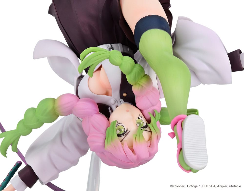 Demon Slayer: Kimetsu No Yaiba Aerial PVC Statue Mitsuri Kanroji 23 cm Prizefiguren Yokina