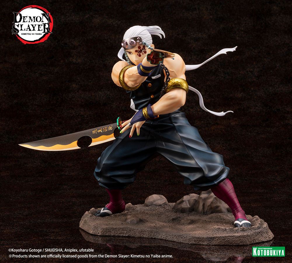 Demon Slayer: Kimetsu no Yaiba ARTFXJ Statue 1/8 Tengen Uzui Regular Edition 23 cm Scalefiguren Yokina