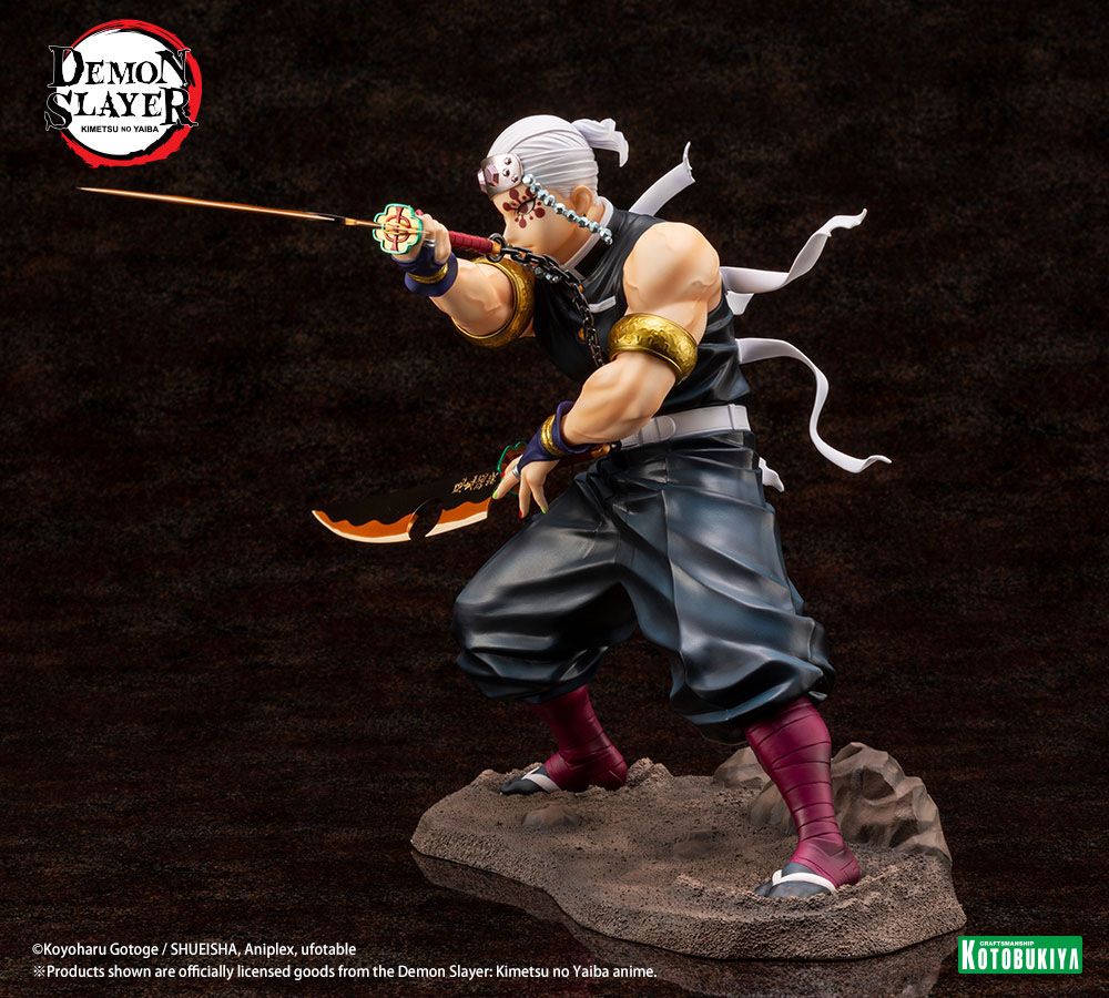 Demon Slayer: Kimetsu no Yaiba ARTFXJ Statue 1/8 Tengen Uzui Regular Edition 23 cm Scalefiguren Yokina