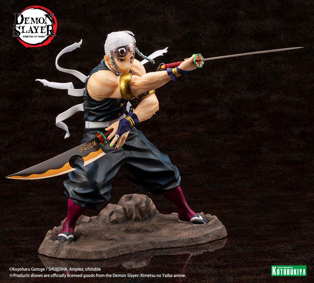 Demon Slayer: Kimetsu no Yaiba ARTFXJ Statue 1/8 Tengen Uzui Regular Edition 23 cm Scalefiguren Yokina