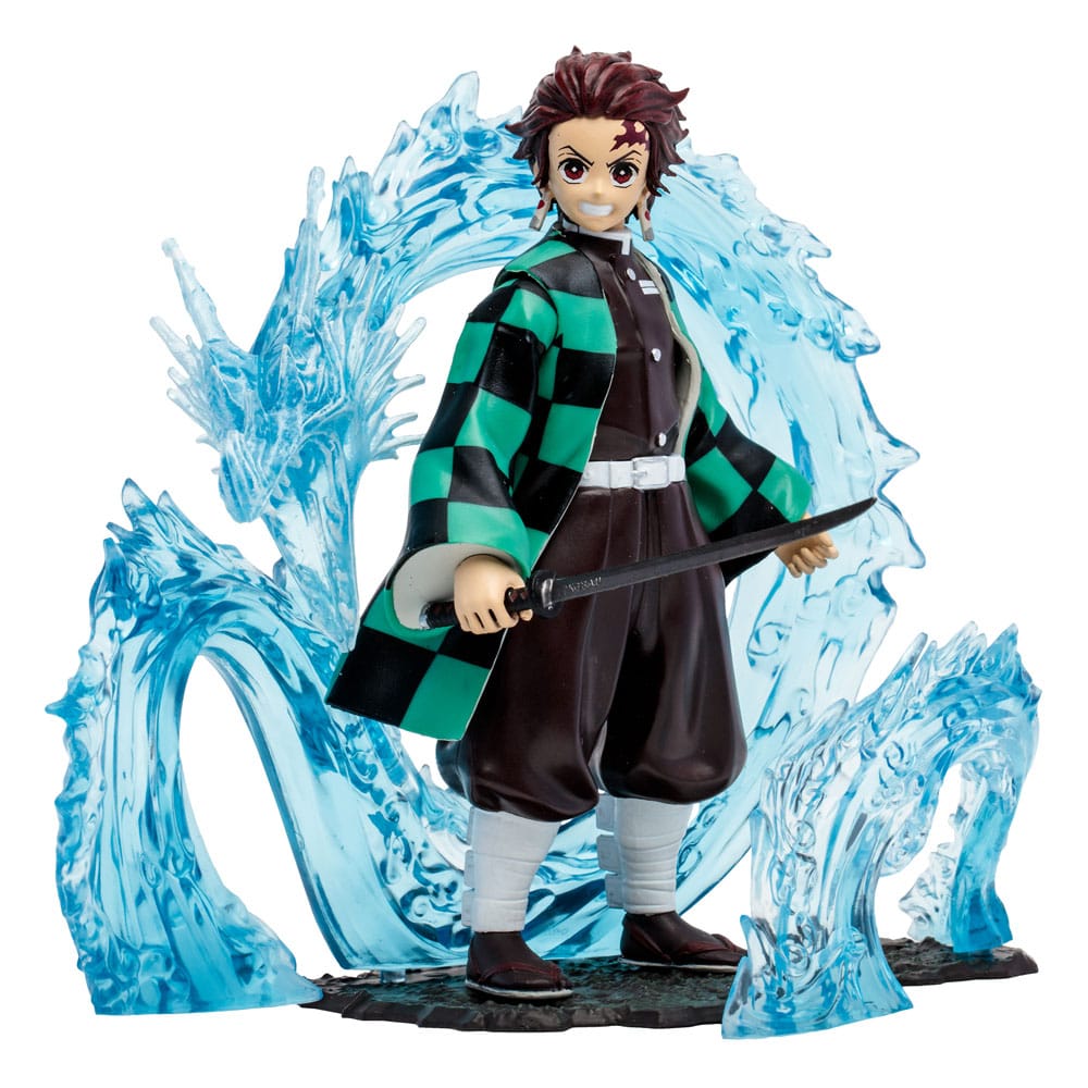 Demon Slayer: Kimetsu no Yaiba Actionfigur Tanjiro Water Dragon 13 cm Figmas Yokina