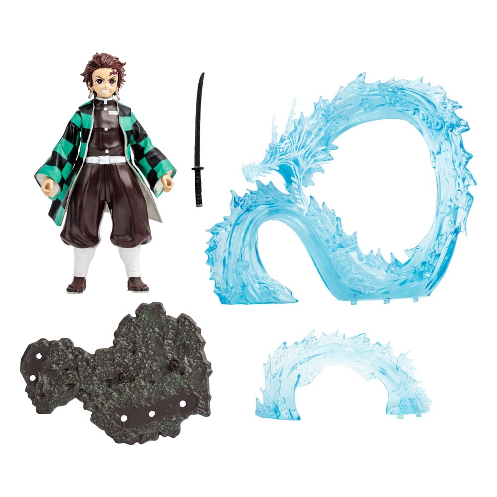 Demon Slayer: Kimetsu no Yaiba Actionfigur Tanjiro Water Dragon 13 cm Figmas Yokina