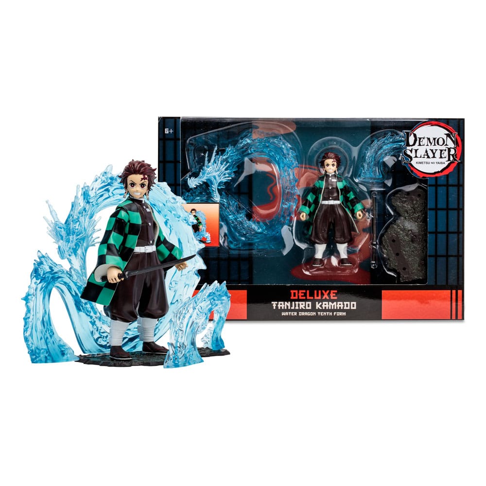 Demon Slayer: Kimetsu no Yaiba Actionfigur Tanjiro Water Dragon 13 cm Figmas Yokina
