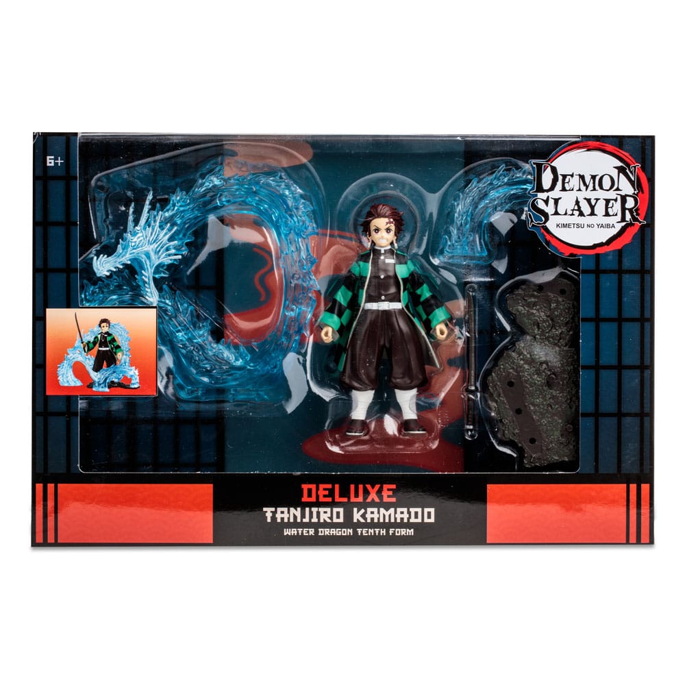 Demon Slayer: Kimetsu no Yaiba Actionfigur Tanjiro Water Dragon 13 cm Figmas Yokina