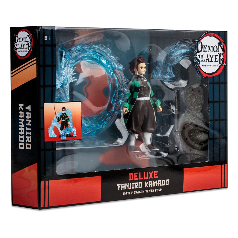 Demon Slayer: Kimetsu no Yaiba Actionfigur Tanjiro Water Dragon 13 cm Figmas Yokina