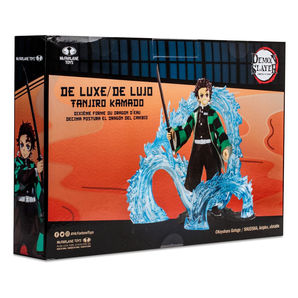 Demon Slayer: Kimetsu no Yaiba Actionfigur Tanjiro Water Dragon 13 cm Figmas Yokina