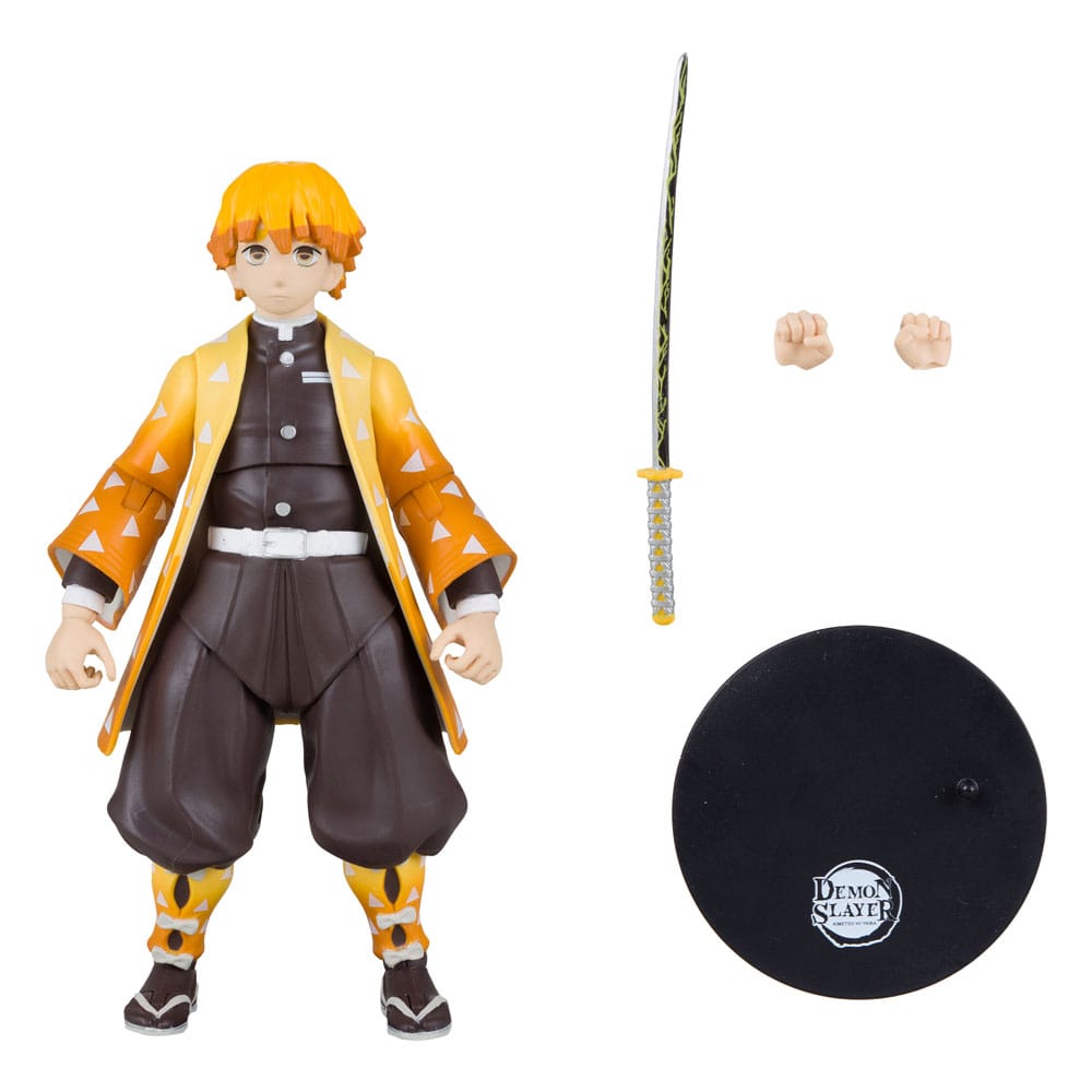 Demon Slayer: Kimetsu no Yaiba Actionfigur Zenitsu Agatsuma 18 cm Figmas Yokina