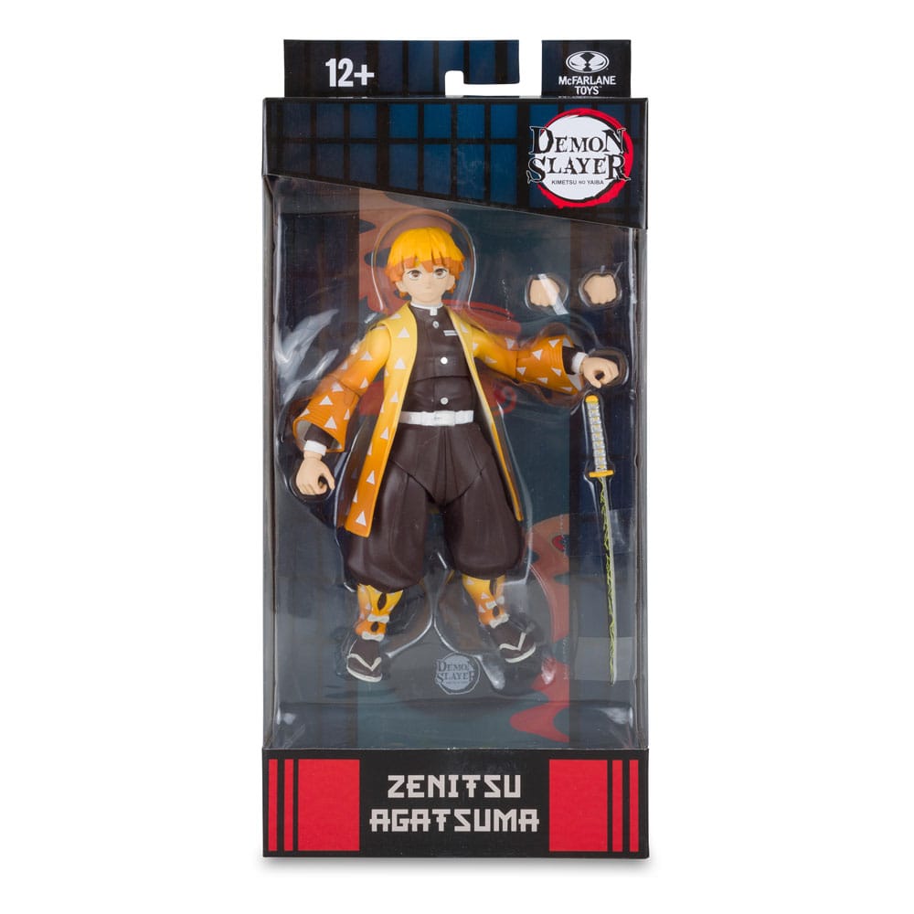Demon Slayer: Kimetsu no Yaiba Actionfigur Zenitsu Agatsuma 18 cm Figmas Yokina