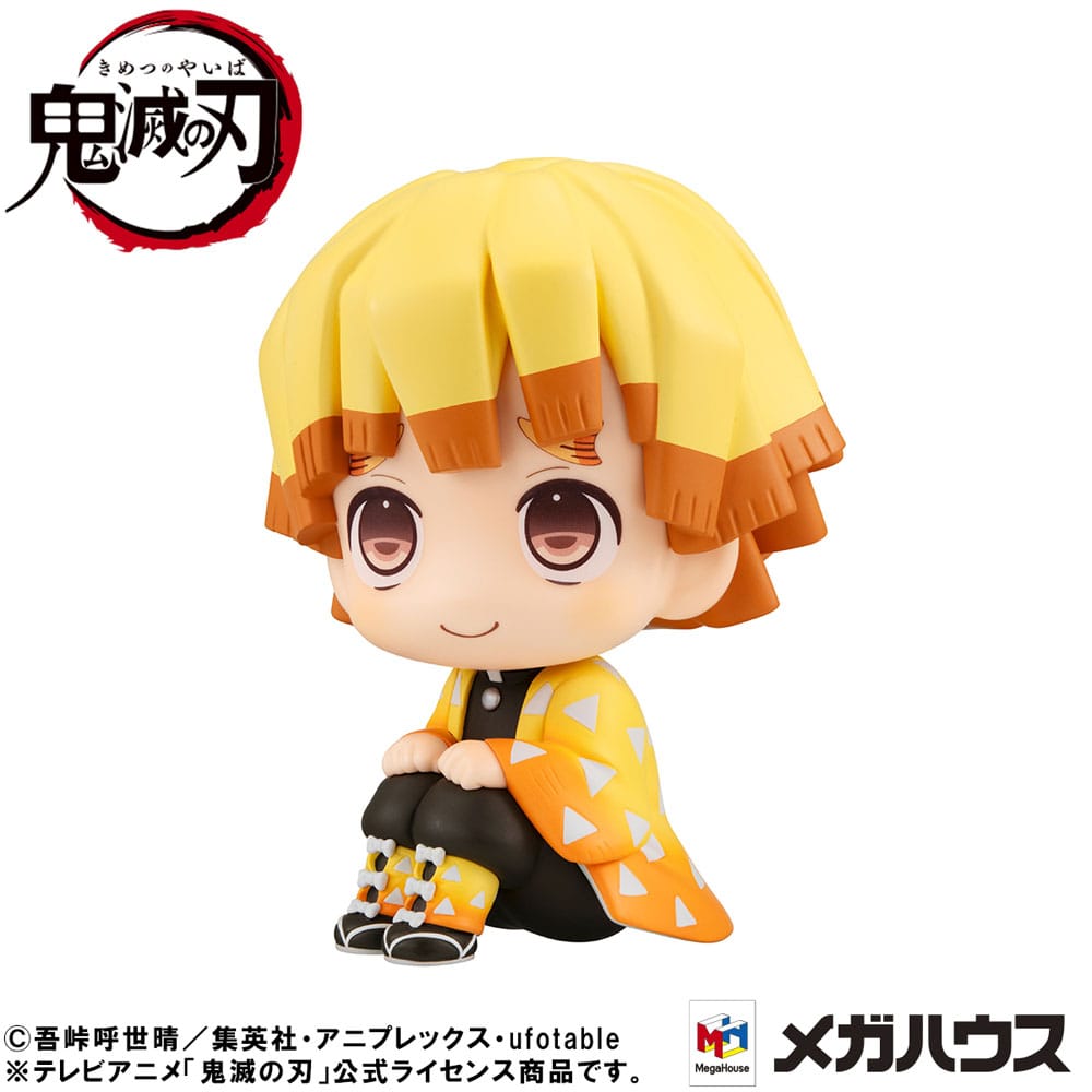 Demon Slayer: Kimetsu no Yaiba Look Up PVC Statue Zenitsu Agatsuma Smile Ver. 11 cm Prizefiguren Yokina