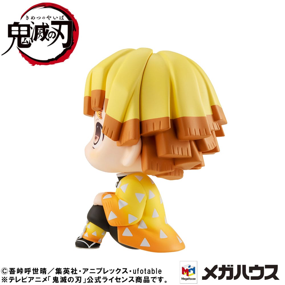 Demon Slayer: Kimetsu no Yaiba Look Up PVC Statue Zenitsu Agatsuma Smile Ver. 11 cm Prizefiguren Yokina