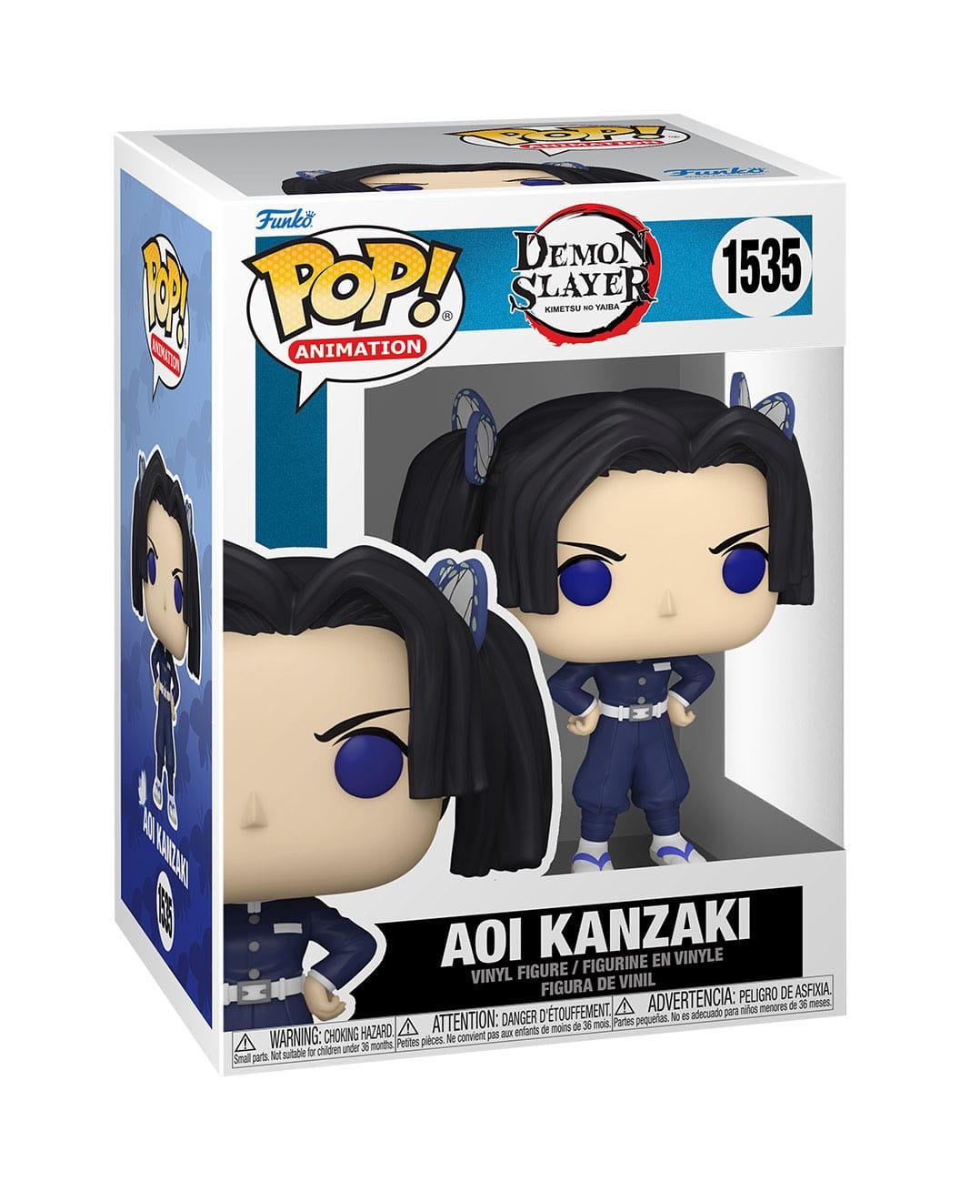 Demon Slayer: Kimetsu no Yaiba POP! Animation Figur Aoi Kanzaki w/CH 9 cm Funko POP! Yokina Classic