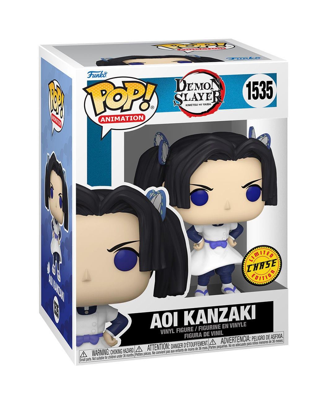 Demon Slayer: Kimetsu no Yaiba POP! Animation Figur Aoi Kanzaki w/CH 9 cm Funko POP! Yokina Chase