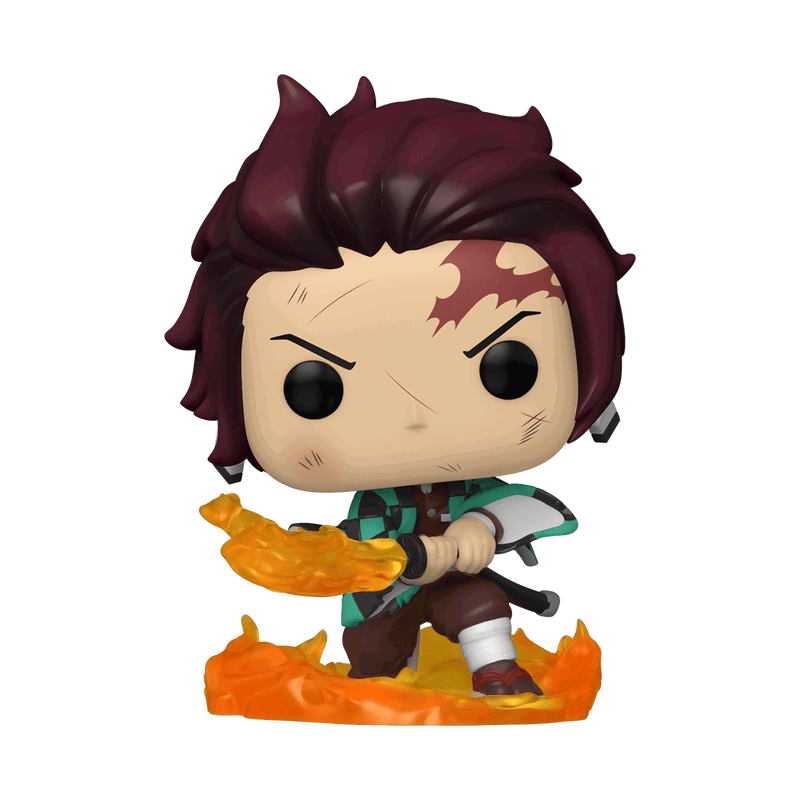 Demon Slayer: Kimetsu no Yaiba POP! Animation Figur Tanjiro (GW) Chase 9 cm Funko POP! Yokina