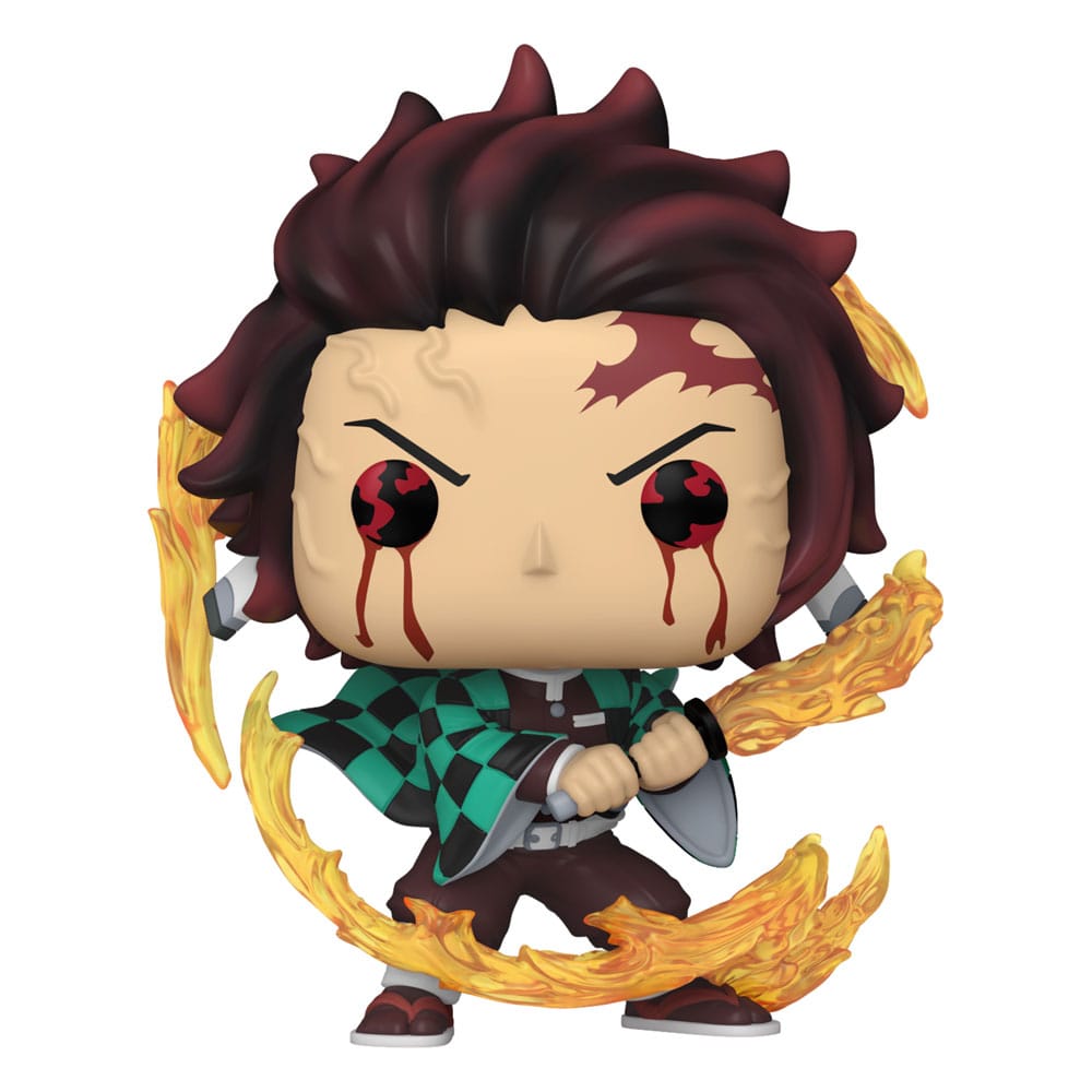 Demon Slayer: Kimetsu no Yaiba POP! Animation Vinyl Figuren Tanjiro (Sun Breathing) 9 cm Funko POP! Yokina