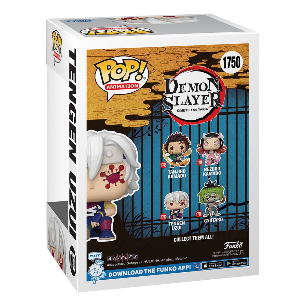 Demon Slayer: Kimetsu no Yaiba POP! Animation Vinyl Figuren Tengen (Flash Back) 9 cm Funko POP! Yokina