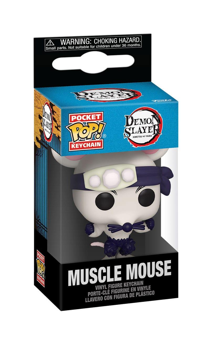 Demon Slayer: Kimetsu no Yaiba POP! Vinyl Schlüsselanhänger 4 cm Muscle Mouse Schlüsselanhänger Yokina