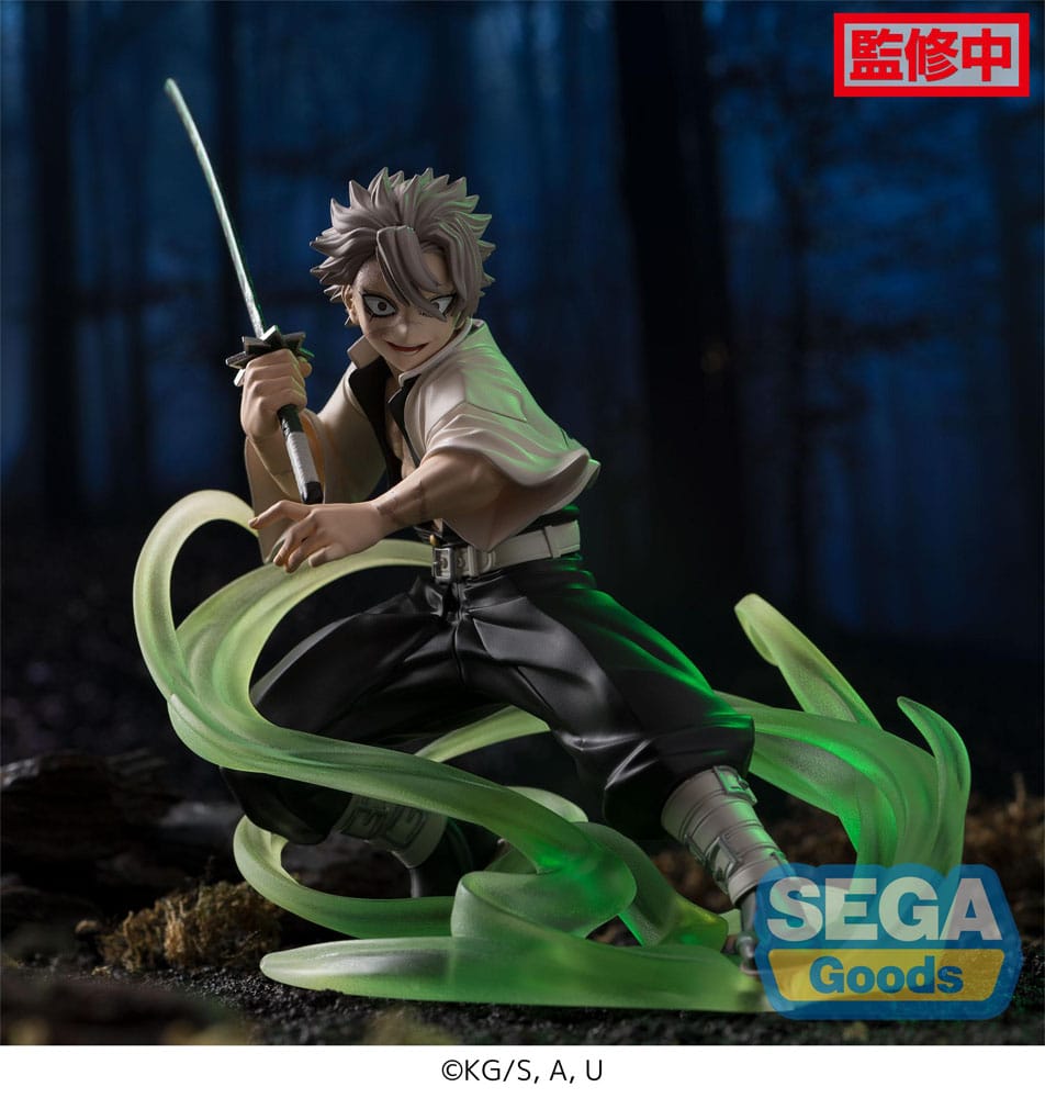 Demon Slayer: Kimetsu no Yaiba Xross Link Anime PVC Statue Sanemi Shinazugawa Hashira Training Arc 12 cm Prizefiguren Yokina
