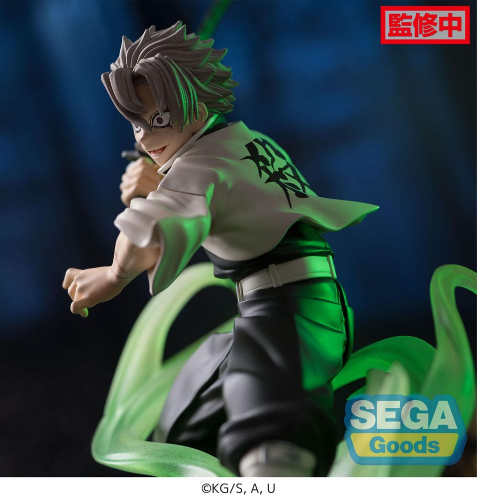 Demon Slayer: Kimetsu no Yaiba Xross Link Anime PVC Statue Sanemi Shinazugawa Hashira Training Arc 12 cm Prizefiguren Yokina