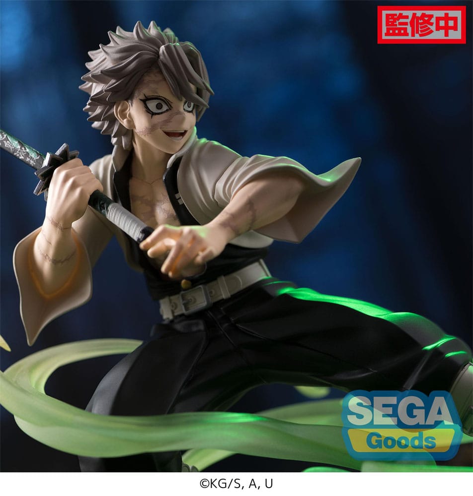 Demon Slayer: Kimetsu no Yaiba Xross Link Anime PVC Statue Sanemi Shinazugawa Hashira Training Arc 12 cm Prizefiguren Yokina