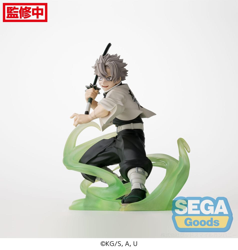 Demon Slayer: Kimetsu no Yaiba Xross Link Anime PVC Statue Sanemi Shinazugawa Hashira Training Arc 12 cm Prizefiguren Yokina