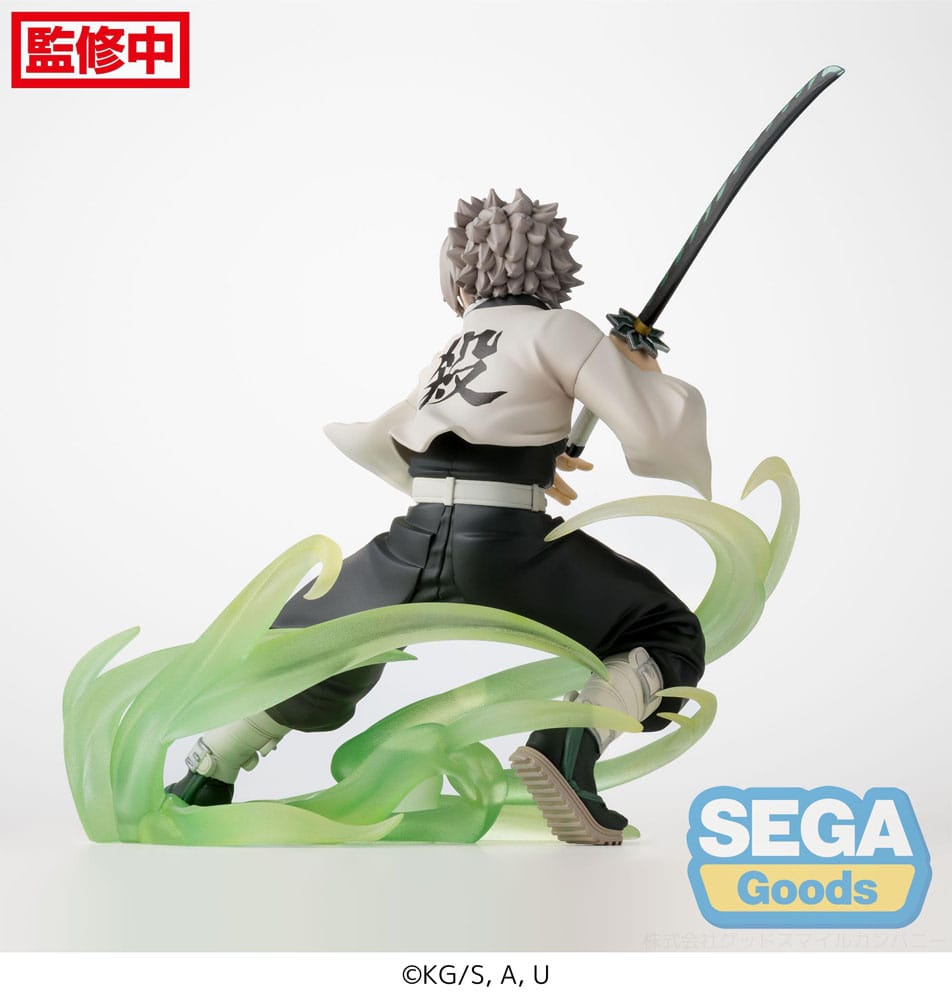 Demon Slayer: Kimetsu no Yaiba Xross Link Anime PVC Statue Sanemi Shinazugawa Hashira Training Arc 12 cm Prizefiguren Yokina