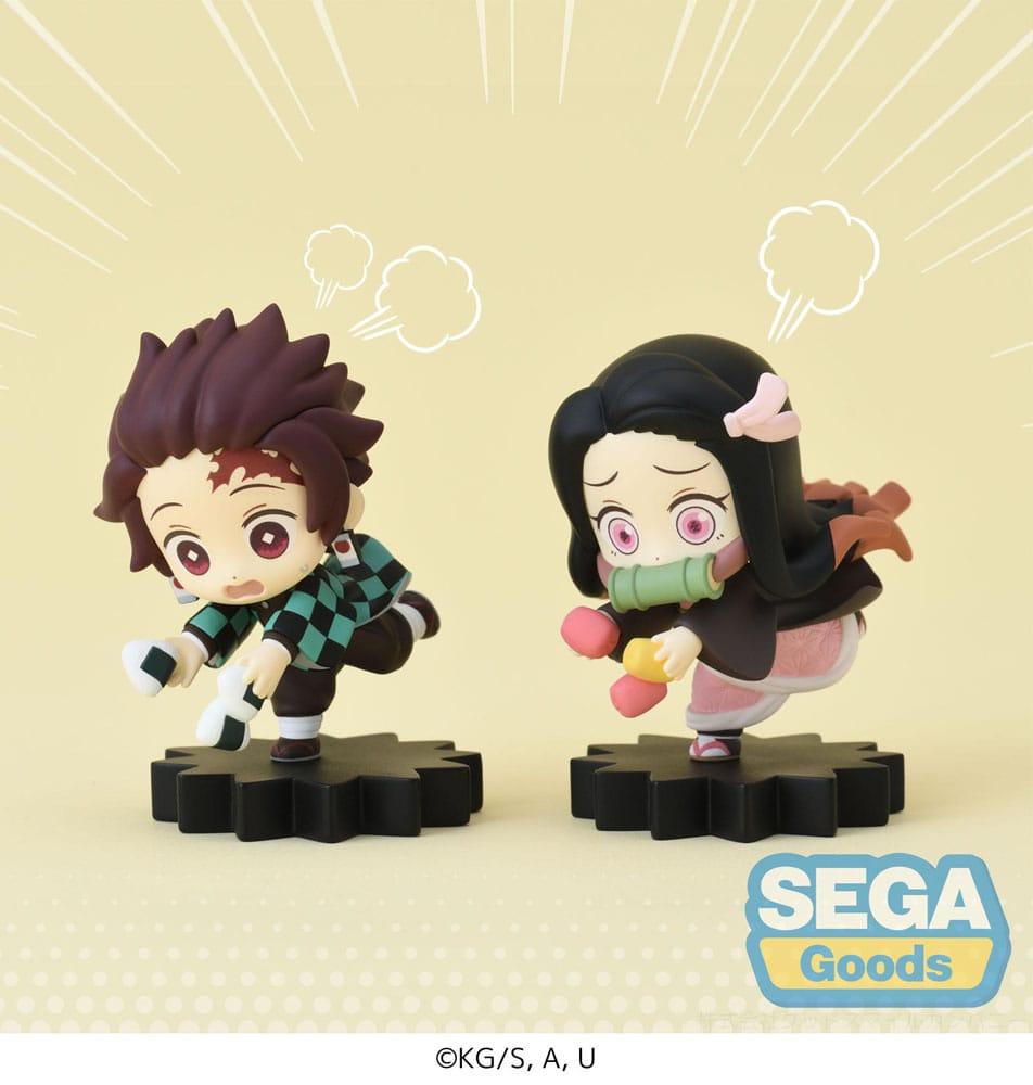 Demon Slayer: Kimetsu no Yaiba mOH!ment Mini Figuren 2er-Pack Vol.1 7 cm Minifiguren Yokina