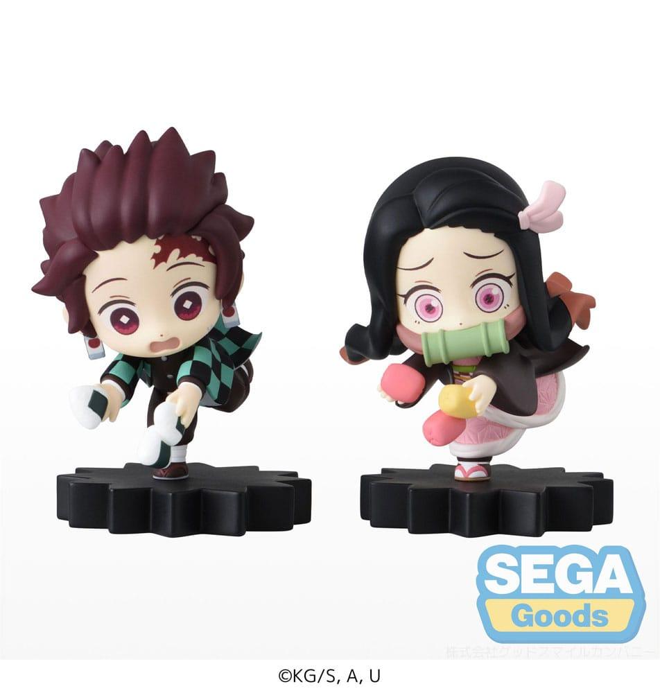 Demon Slayer: Kimetsu no Yaiba mOH!ment Mini Figuren 2er-Pack Vol.1 7 cm Minifiguren Yokina