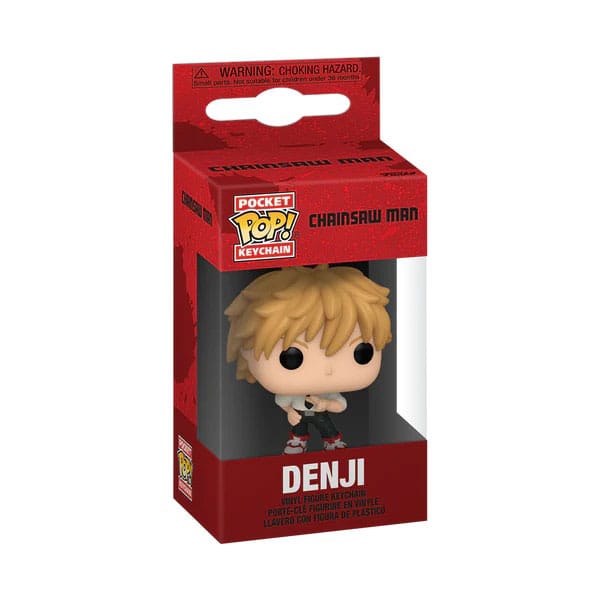 Denji POP! Vinyl Schlüsselanhänger 4 cm Chainsaw Man Schlüsselanhänger Yokina
