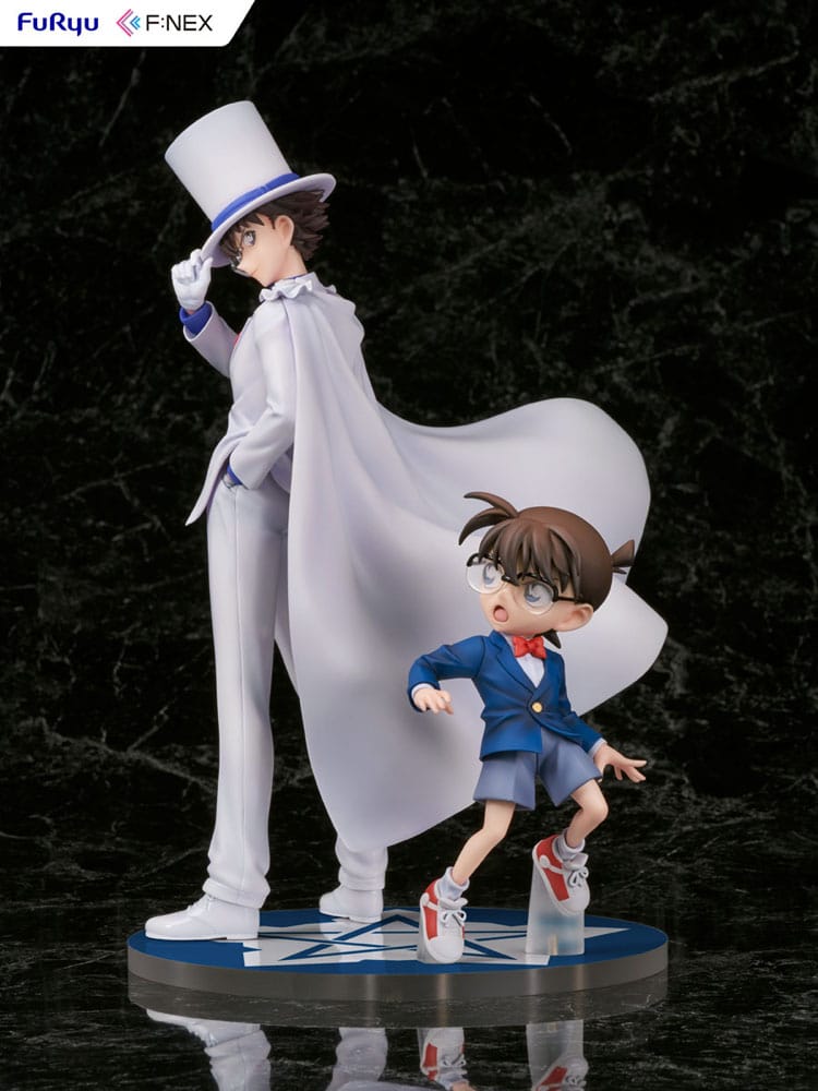 Detektiv Conan F:NEX PVC Statue 1/7 Conan Edogawa & Kid the Phantom Thief 29 cm Scalefiguren Yokina