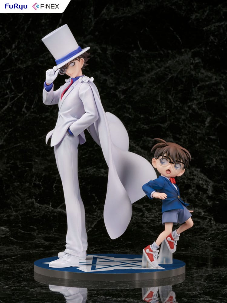 Detektiv Conan F:NEX PVC Statue 1/7 Conan Edogawa & Kid the Phantom Thief 29 cm Scalefiguren Yokina