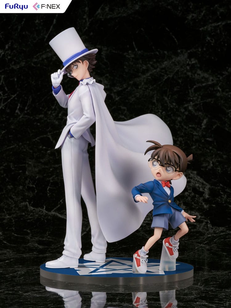 Detektiv Conan F:NEX PVC Statue 1/7 Conan Edogawa & Kid the Phantom Thief 29 cm Scalefiguren Yokina