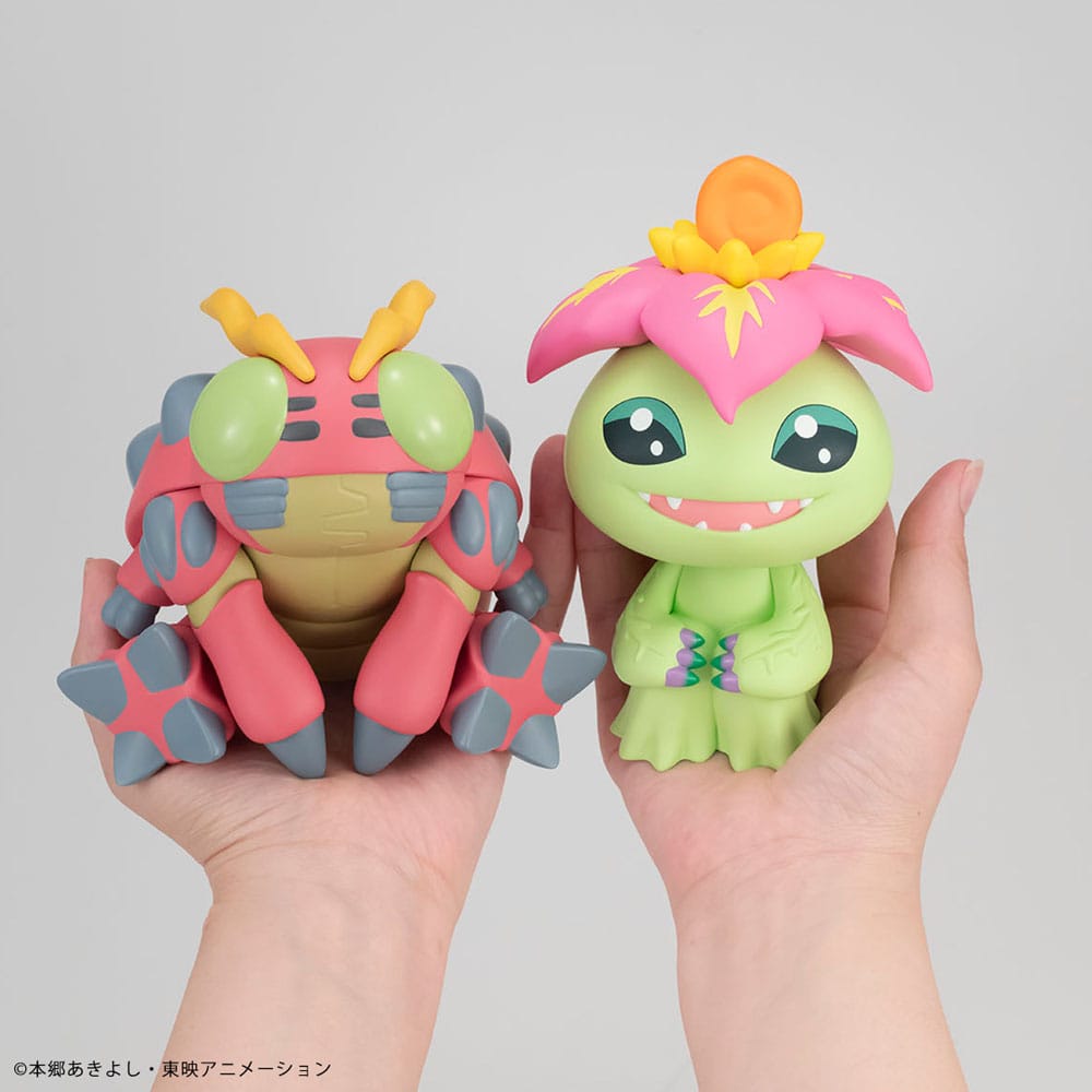 Digimon Adventure Look Up PVC Statuen Tentomon & Palmon 11 cm (with gift) Prizefiguren Yokina