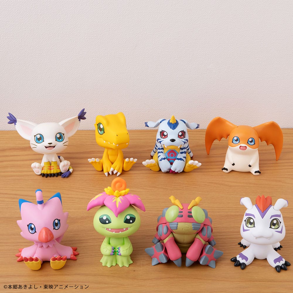 Digimon Adventure Look Up PVC Statuen Tentomon & Palmon 11 cm (with gift) Prizefiguren Yokina