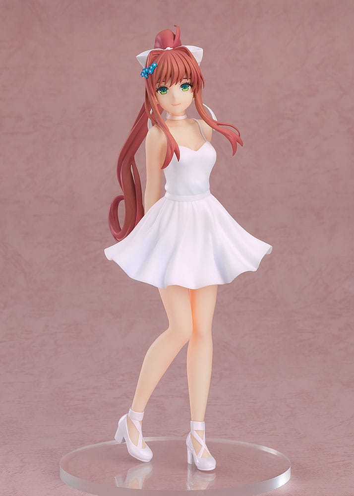 Doki Doki Literature Club! Pop Up Parade PVC Statue Monika: White Dress Ver. 18 cm Prizefiguren Yokina