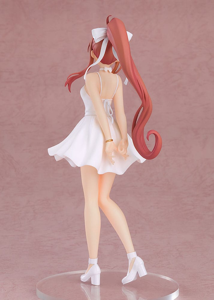 Doki Doki Literature Club! Pop Up Parade PVC Statue Monika: White Dress Ver. 18 cm Prizefiguren Yokina