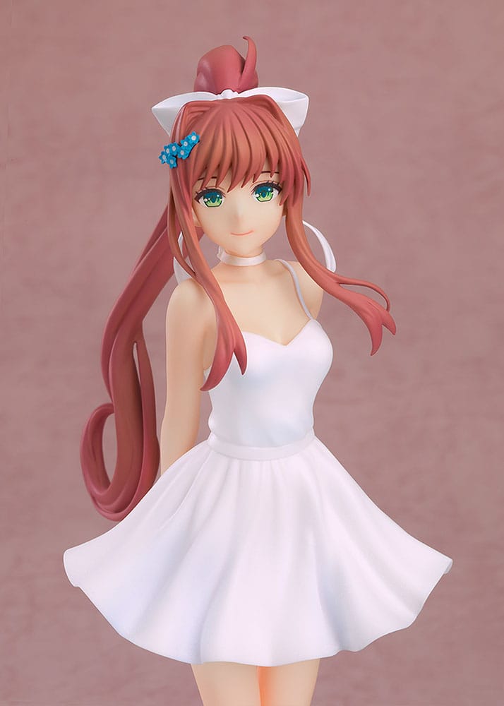 Doki Doki Literature Club! Pop Up Parade PVC Statue Monika: White Dress Ver. 18 cm Prizefiguren Yokina