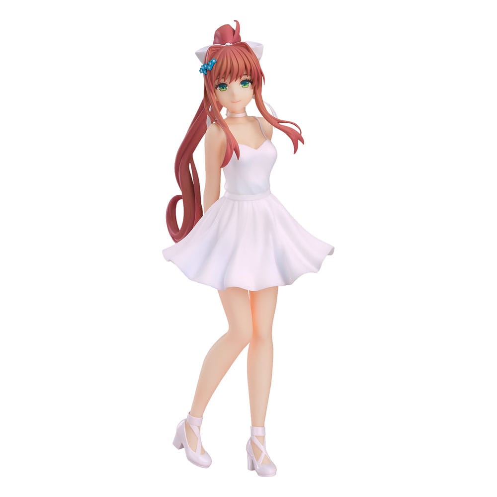 Doki Doki Literature Club! Pop Up Parade PVC Statue Monika: White Dress Ver. 18 cm Prizefiguren Yokina