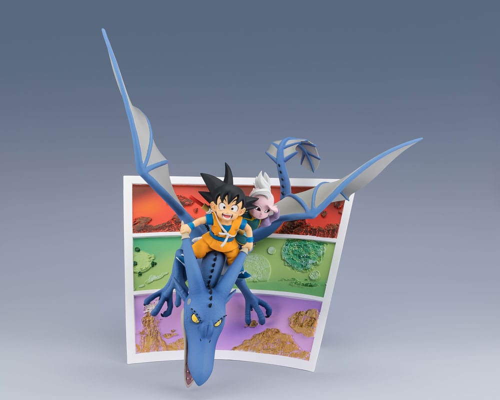 Dragon Ball Daima Figuarts ZERO PVC Statue Son Goku (mini) & Kaioshin (mini) Welcome to the great Adventure! 23 cm Prizefiguren Yokina