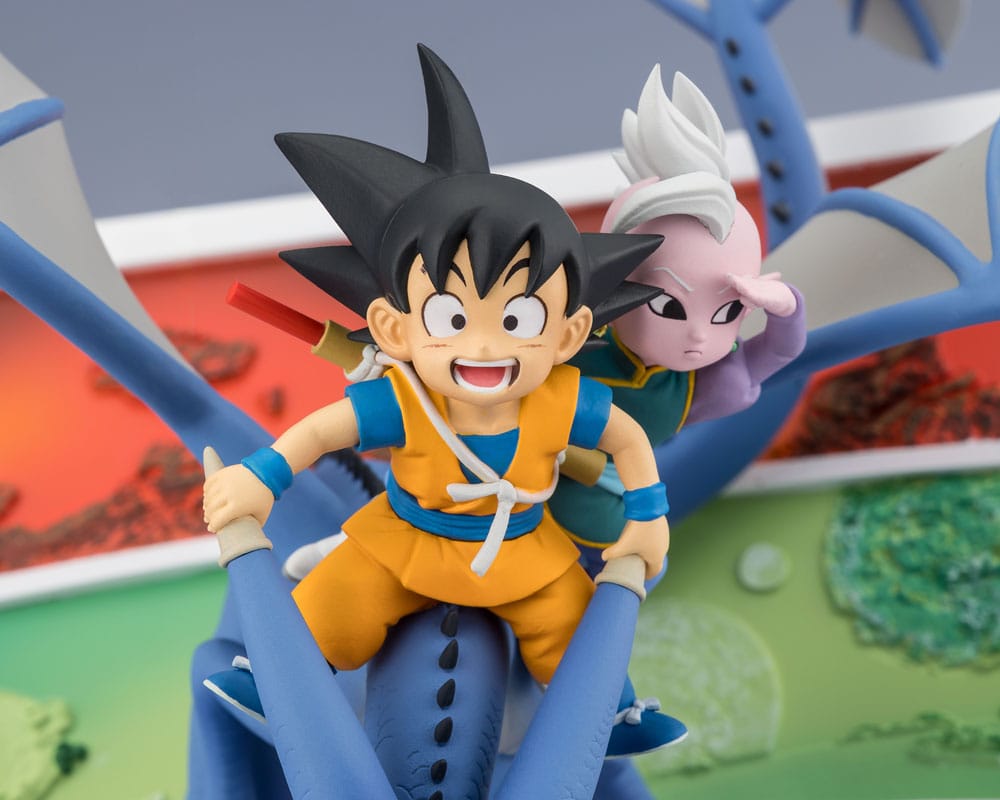 Dragon Ball Daima Figuarts ZERO PVC Statue Son Goku (mini) & Kaioshin (mini) Welcome to the great Adventure! 23 cm Prizefiguren Yokina