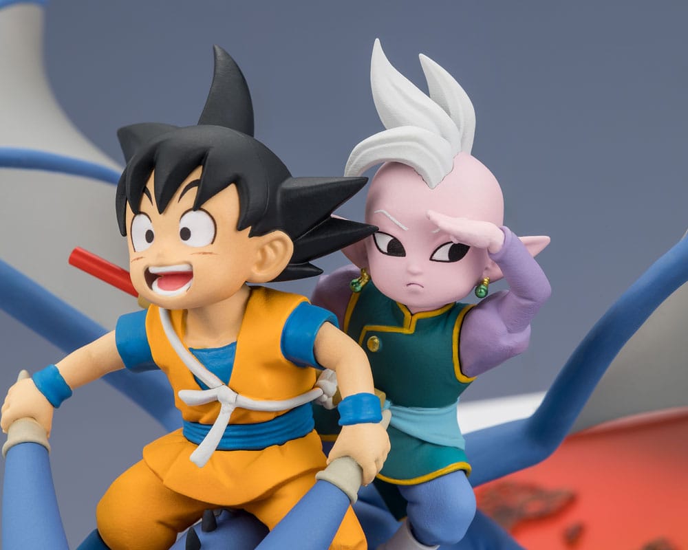 Dragon Ball Daima Figuarts ZERO PVC Statue Son Goku (mini) & Kaioshin (mini) Welcome to the great Adventure! 23 cm Prizefiguren Yokina