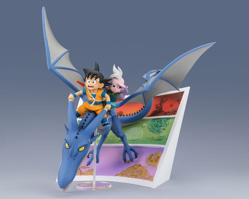 Dragon Ball Daima Figuarts ZERO PVC Statue Son Goku (mini) & Kaioshin (mini) Welcome to the great Adventure! 23 cm Prizefiguren Yokina