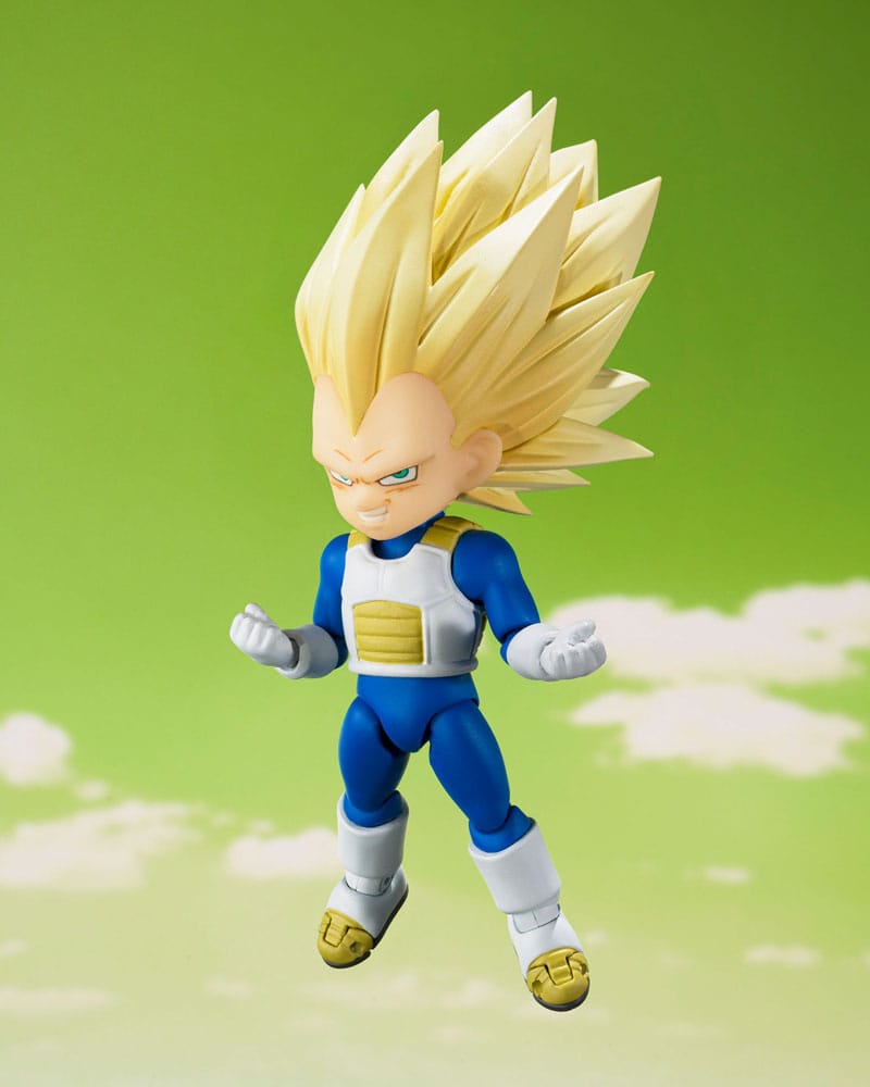 Dragon Ball Daima S.H.Figuarts Actionfigur Super Saiyan 3 Vegeta (Mini) 8 cm Figmas Yokina