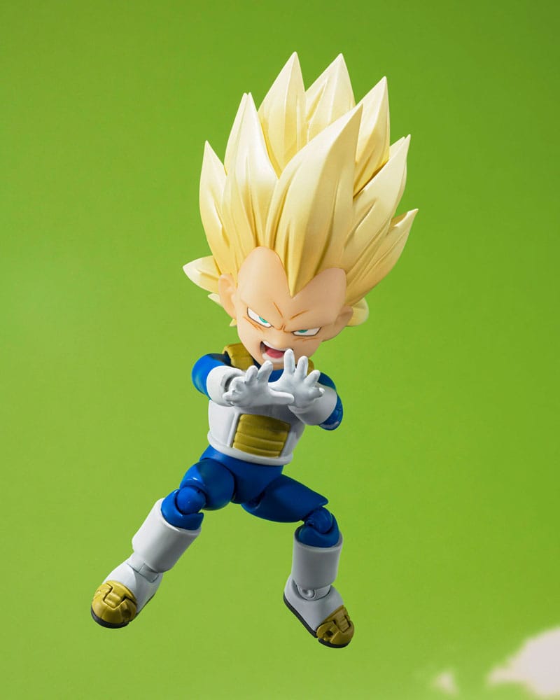 Dragon Ball Daima S.H.Figuarts Actionfigur Super Saiyan 3 Vegeta (Mini) 8 cm Figmas Yokina