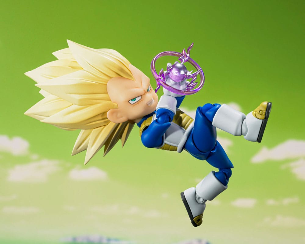 Dragon Ball Daima S.H.Figuarts Actionfigur Super Saiyan 3 Vegeta (Mini) 8 cm Figmas Yokina