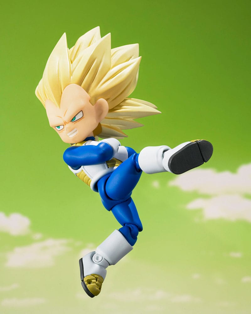 Dragon Ball Daima S.H.Figuarts Actionfigur Super Saiyan 3 Vegeta (Mini) 8 cm Figmas Yokina