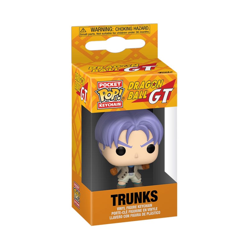 Dragon Ball GT POP! Vinyl Schlüsselanhänger 4 cm Trunks Schlüsselanhänger Yokina