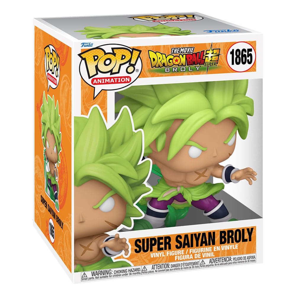 Dragon Ball Super Oversized POP! Vinyl Figur SS Broly 15 cm Funko POP! Yokina