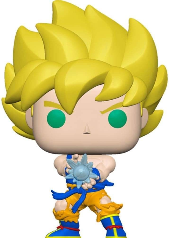 Dragon Ball Super POP! Animation Vinyl Figur Super Sayajin Goku w/KamehmhWve (DGLT) 9 cm Funko POP! Yokina